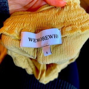 We wore what shorts and shirt set